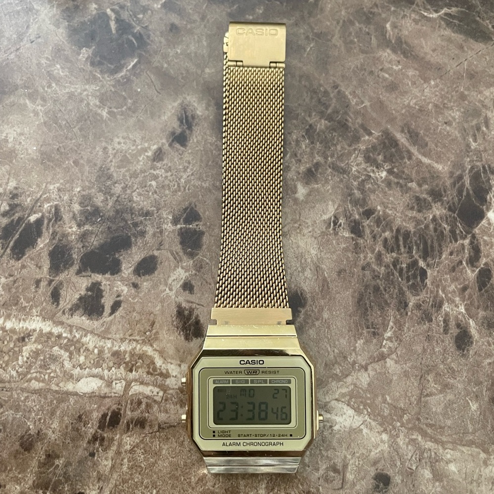 Vintage digital Casio watch